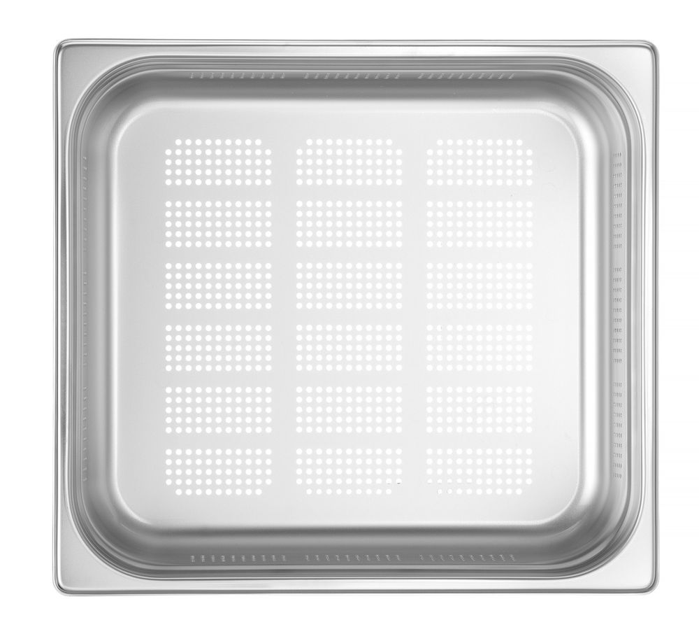Contenitore GN 2/3 perforato HENDI - lunghezza 324 × larghezza 352 × altezza 100 mm | HE802328