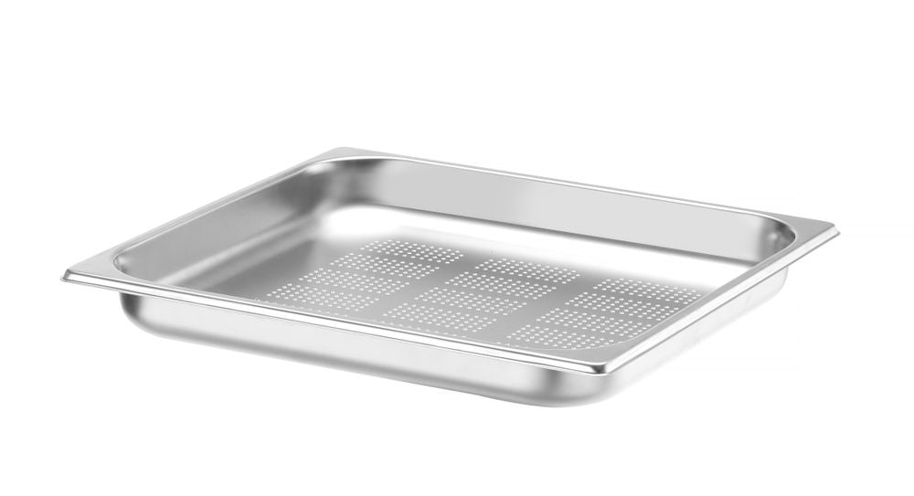 Contenitore GN 2/3 perforato HENDI - lunghezza 324 × larghezza 354 × altezza 42 mm | HE802342