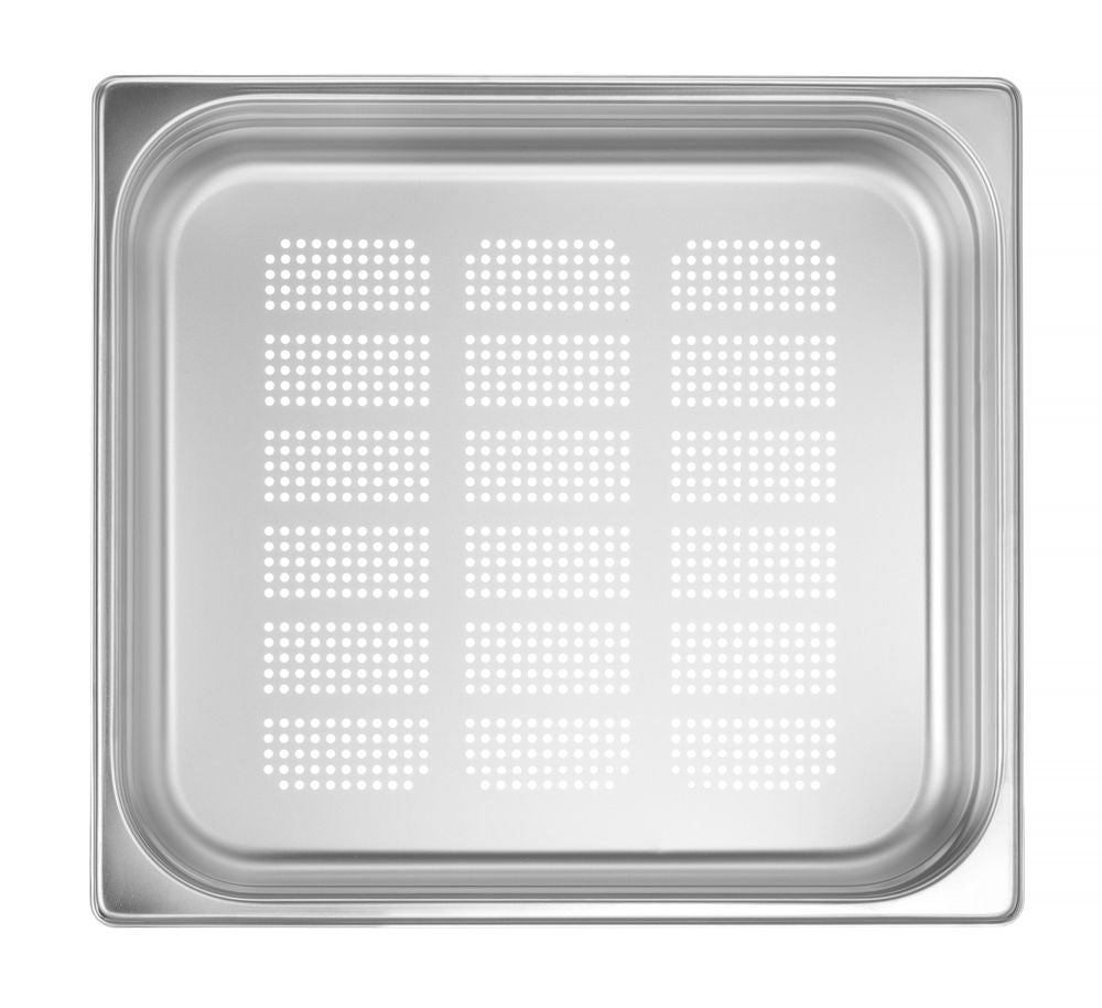 Contenitore GN 2/3 perforato HENDI - lunghezza 324 × larghezza 354 × altezza 42 mm | HE802342