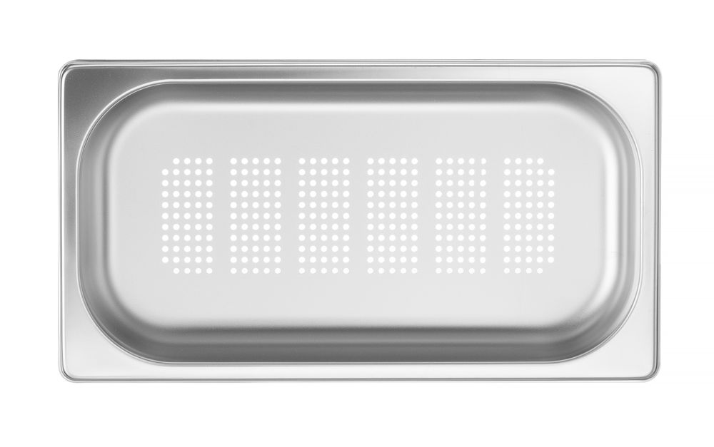 Contenitore GN 1/3 perforato HENDI - lunghezza 174 × larghezza 324 × altezza 40 mm | HE802540