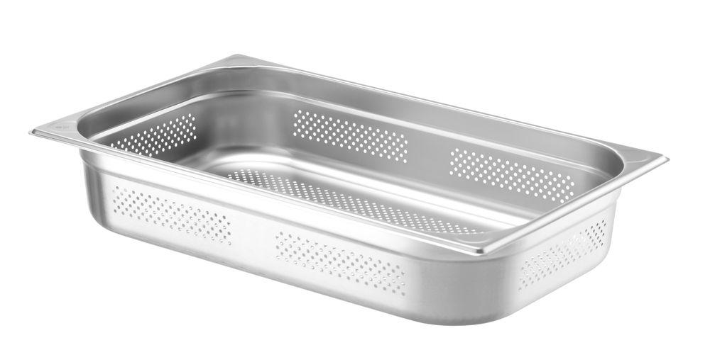 Contenitore GN 1/1 perforato HENDI - lunghezza 530 × larghezza 325 × altezza 98 mm | HE807132