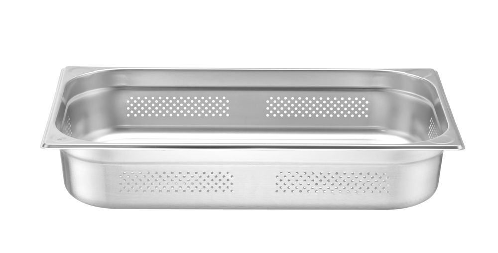 Contenitore GN 1/1 perforato HENDI - lunghezza 530 × larghezza 325 × altezza 98 mm | HE807132