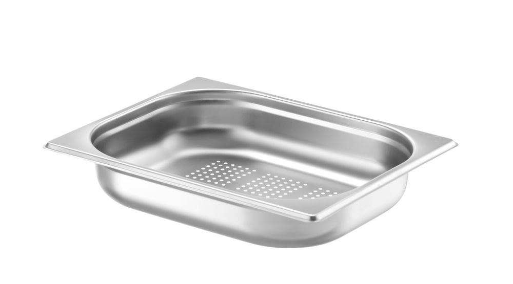 Contenitore GN 1/2 perforato HENDI - lunghezza 325 × larghezza 265 × altezza 64 mm | HE807323