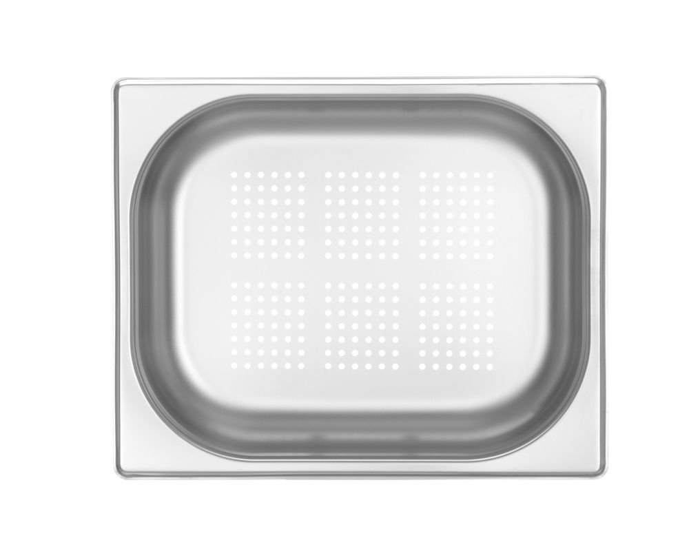 Contenitore GN 1/2 perforato HENDI - lunghezza 325 × larghezza 265 × altezza 64 mm | HE807323