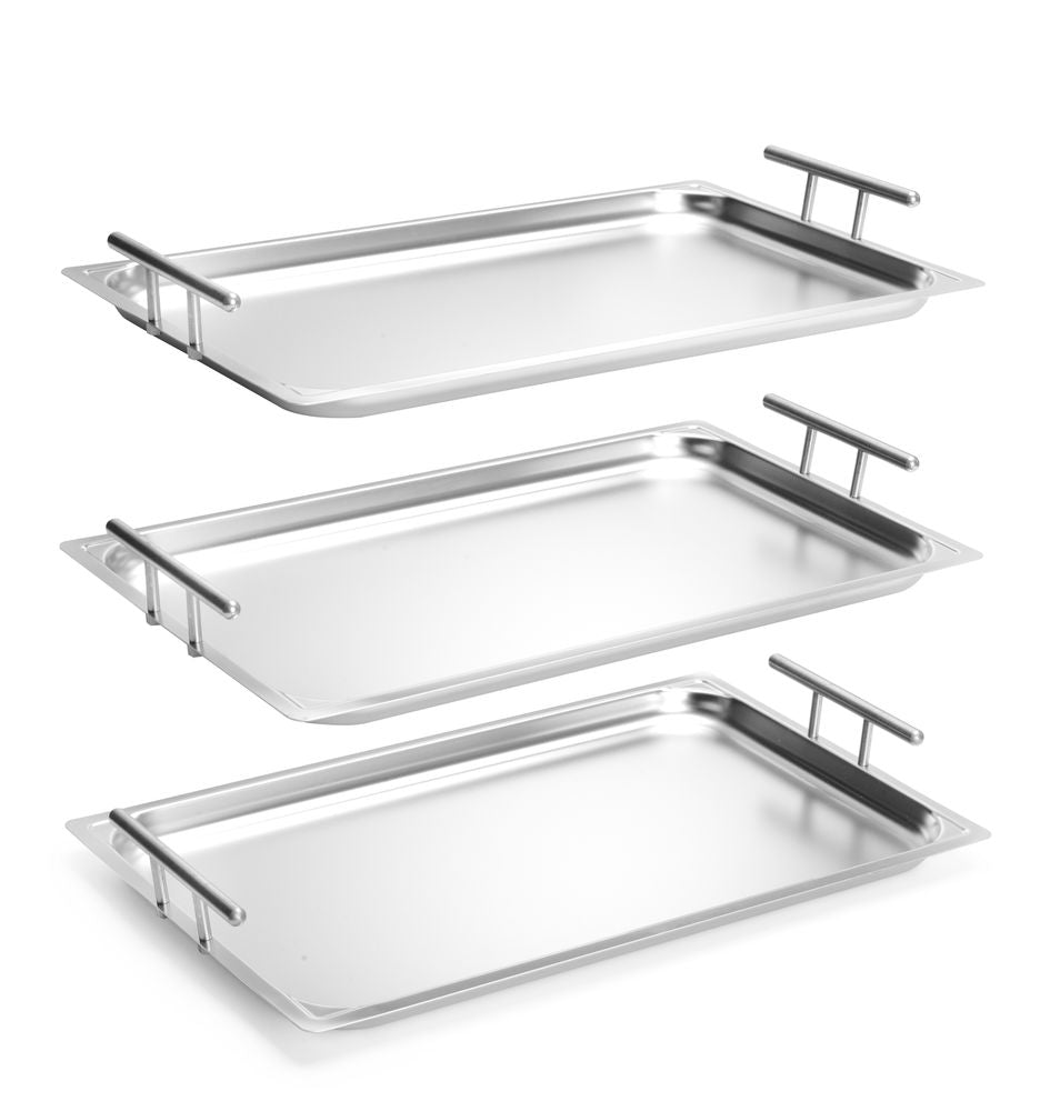 Vassoio rettangolare HENDI - lunghezza 330 × larghezza 542 × altezza 75 mm | HE809181