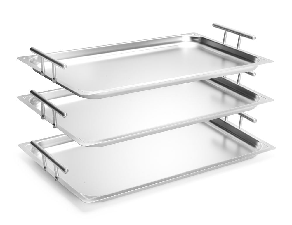 Vassoio rettangolare HENDI - lunghezza 330 × larghezza 542 × altezza 75 mm | HE809181