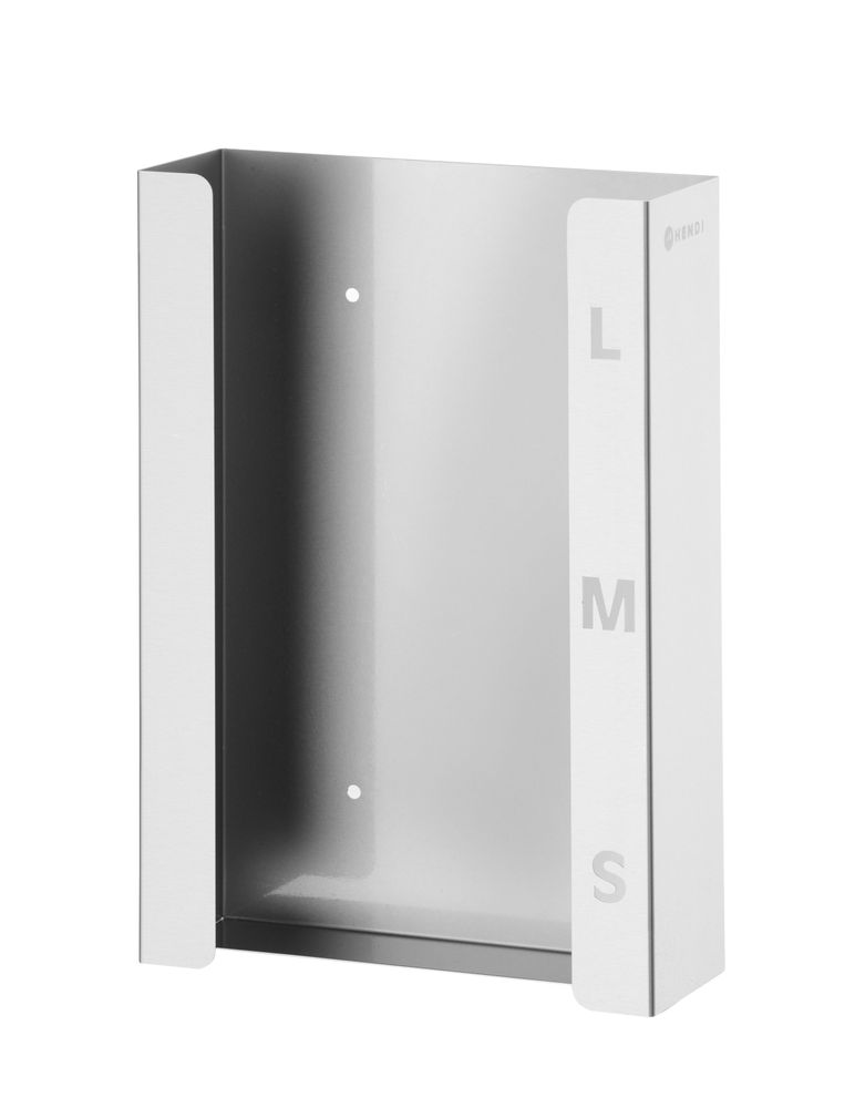 Distributore di guanti HENDI - lunghezza 96 × larghezza 262 × altezza 390 mm | HE809686