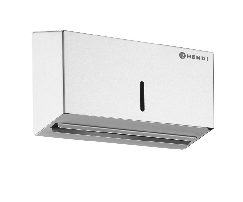 Distributore di asciugamani di carta, con serratura HENDI - lunghezza 124 × larghezza 258 × altezza 180 mm | HE809778