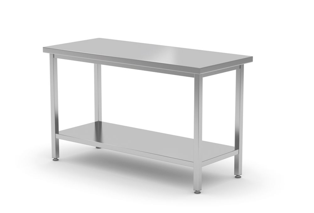 Tavolo di lavoro centrale - bullonato HENDI - lunghezza 698 × larghezza 1801 × altezza 850 mm | HE810743
