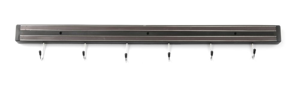 Calamita per coltelli con ganci HENDI - lunghezza 32 × larghezza 622 × altezza 90 mm | HE820407