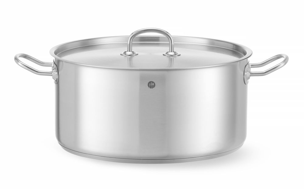 Pentola per stufato bassa - con coperchio HENDI - Ø 320 mm | HE836040