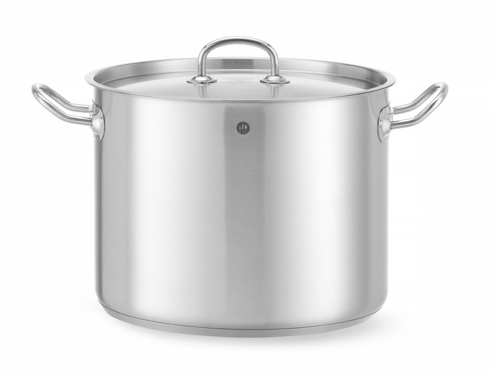 Pentola per stufato alta - con coperchio HENDI - Ø 280 mm | HE837405
