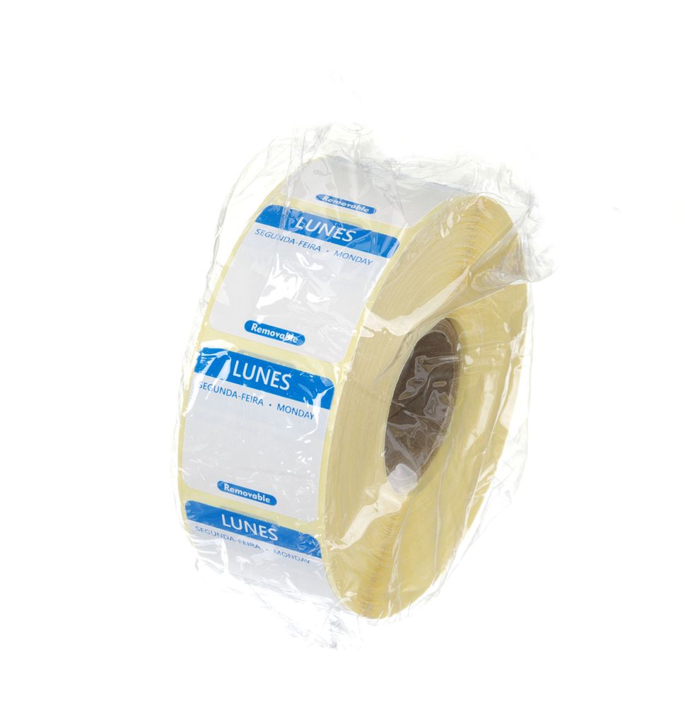 Etichette di sicurezza alimentare giornaliere, multiuso, facilmente rimovibili HENDI - lunghezza 72 × larghezza 28 × altezza