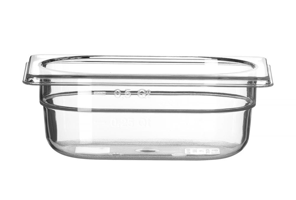 GN 1/9 contenitore COOL HENDI - lunghezza 174 × larghezza 106 × altezza 62 mm | HE882382