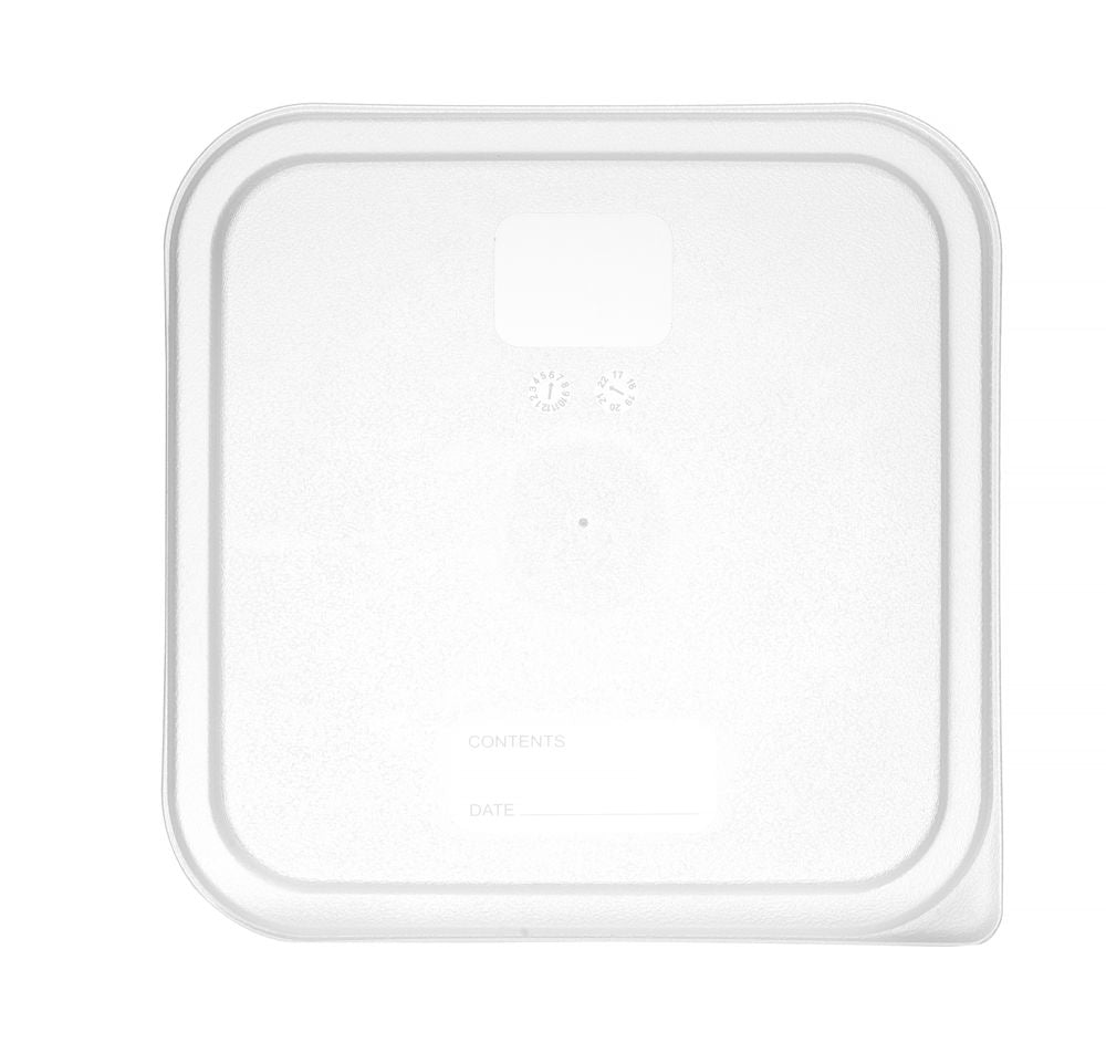 Coperchio per contenitore per alimenti HENDI - lunghezza 186 × larghezza 186 × altezza 18 mm | HE870976
