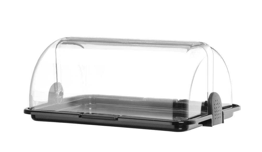 Display con coperchio a rullo HENDI - lunghezza 318 × larghezza 465 × altezza 195 mm | HE871645
