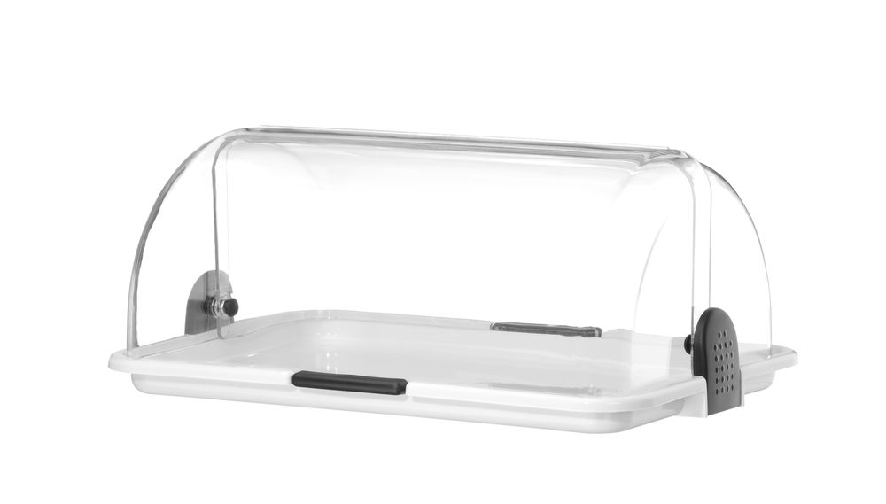 Display con coperchio a rullo HENDI - lunghezza 263 × larghezza 383 × altezza 368 mm | HE871768