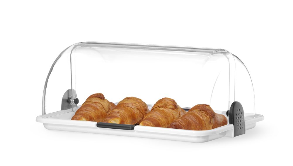Display con coperchio a rullo HENDI - lunghezza 310 × larghezza 465 × altezza 195 mm | HE871706