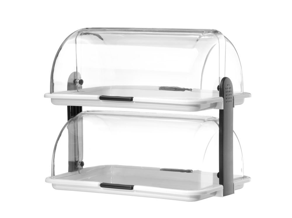 Display con coperchio a rullo HENDI - lunghezza 310 × larghezza 465 × altezza 421 mm | HE871713
