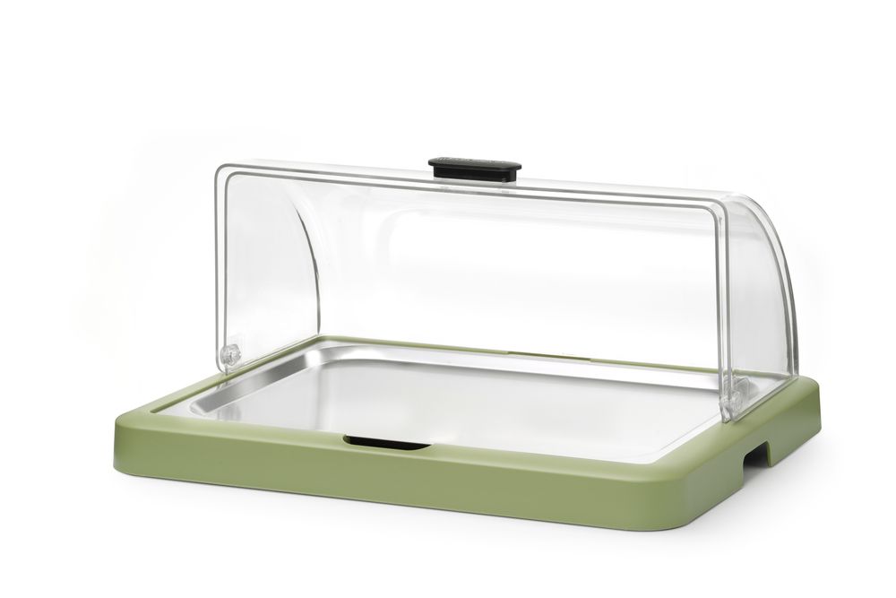Display di raffreddamento Roll-top Duo UNIQ HENDI - lunghezza 357 × larghezza 475 × altezza 475 mm | HE871959