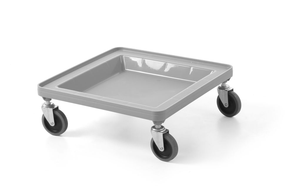 Carrello per rack universali 500×500 mm AmerBox - lunghezza 528 × larghezza 528 × altezza 180 mm | HE877807
