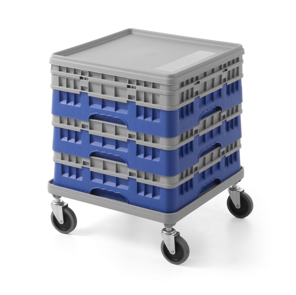 Carrello per rack universali 500×500 mm AmerBox - lunghezza 528 × larghezza 528 × altezza 180 mm | HE877807