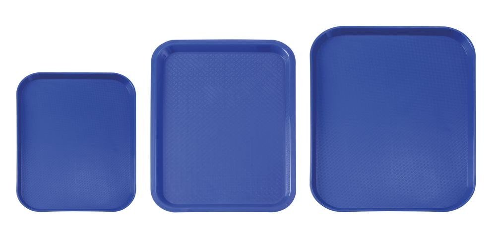 Vassoi da fast food piccoli AmerBox - lunghezza 265 × larghezza 345 × altezza 21 mm | HE878705