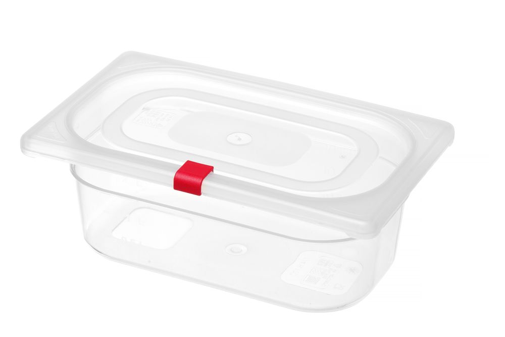 Clips coperchi per contenitori Gastronorm HACCP HENDI - lunghezza 20 × larghezza 20 × altezza 10 mm | HE880692