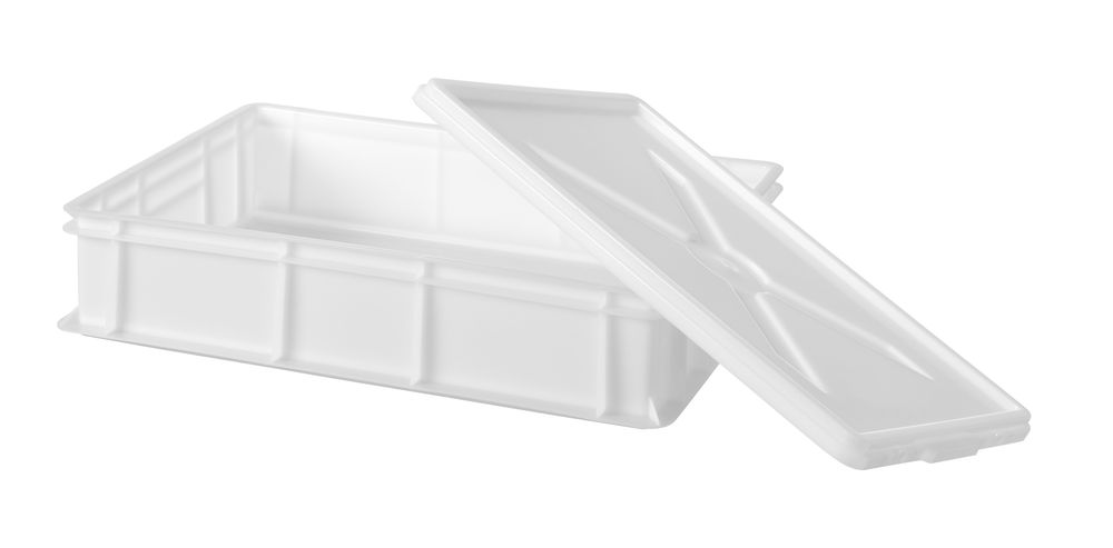 Cassetta per impasto pizza 600x400 AmerBox - lunghezza 595 × larghezza 397 × altezza 72 mm | HE880906