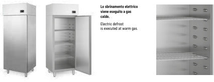 Immagine illustrativa di serie: armadio freezer 700 l INOX BIM 70FSBT. Configurazione da verificare.