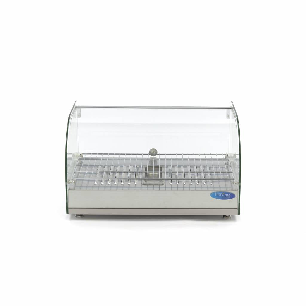 Espositore Riscaldato per Alimenti - 25L - 55cm - 1 Ripiano – MAXIMA 09400770 – dettaglio 2