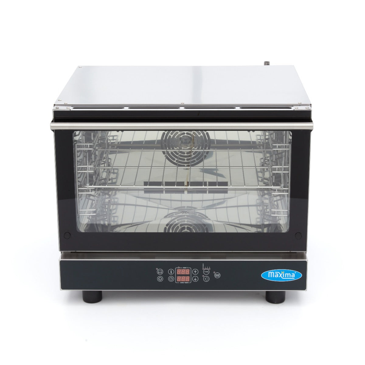 Forno a Vapore Combinato - adatto a 4 Teglie (1/1 GN / 60 x 40 cm) - Display Digitale - 400V – MAXIMA 08500203 – dettaglio 2
