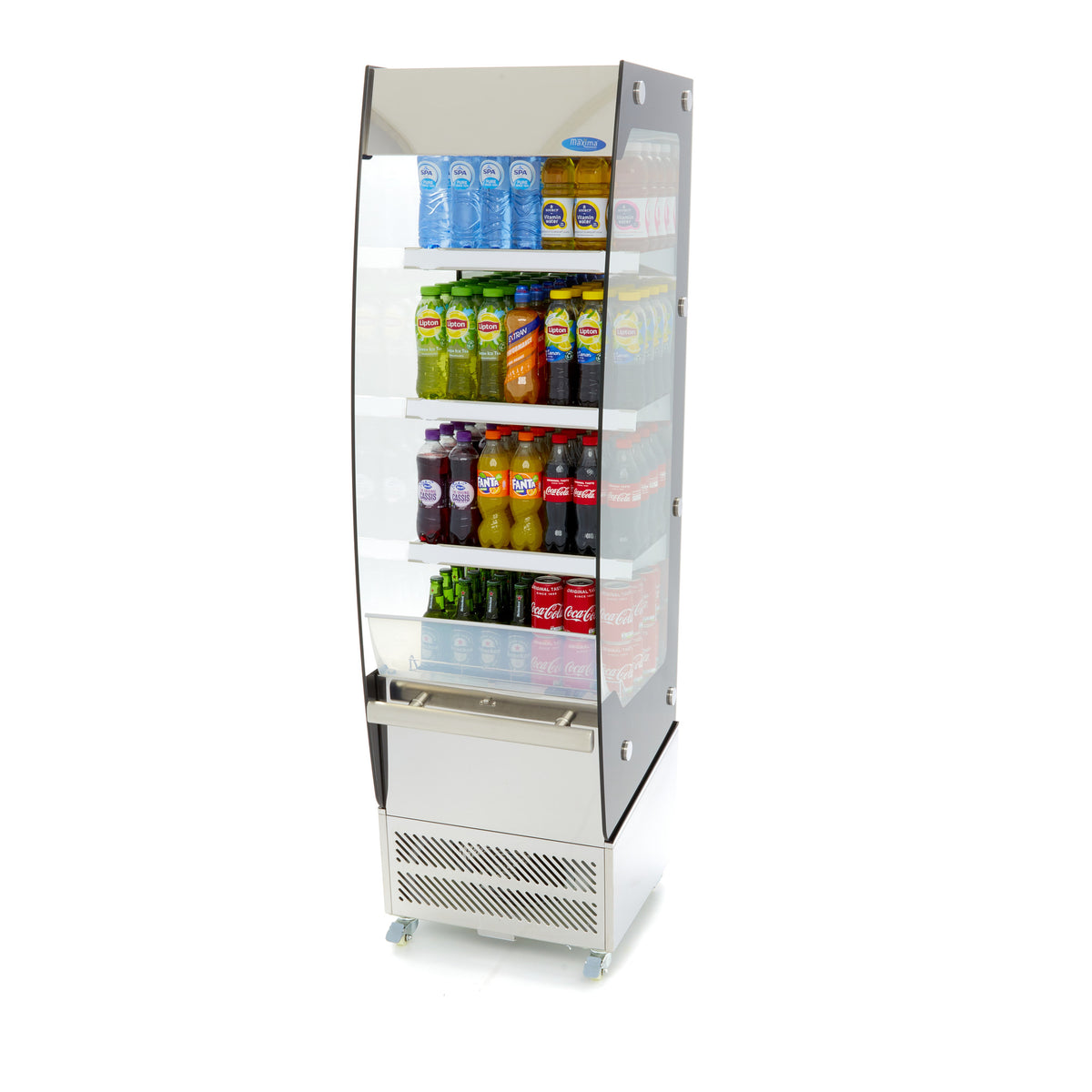 Vetrina Refrigerata - 220L - 50 x 50cm - Aperto – MAXIMA 09400855