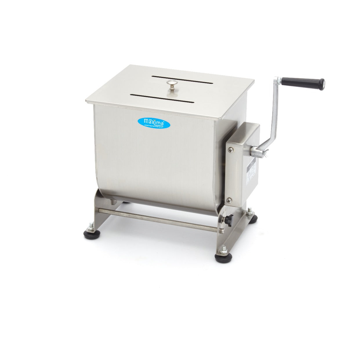 Miscelatore di Carne - 20L - 16kg di Carne - Vasca Inclinabile - Manuale – MAXIMA 09368011
