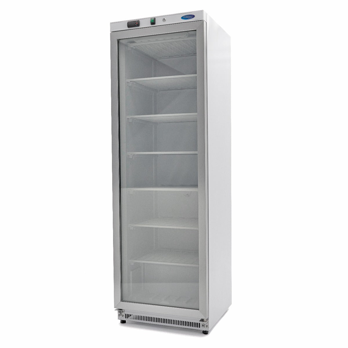 Congelatore - 400L - Bianco - con Porta in Vetro – MAXIMA 09405019