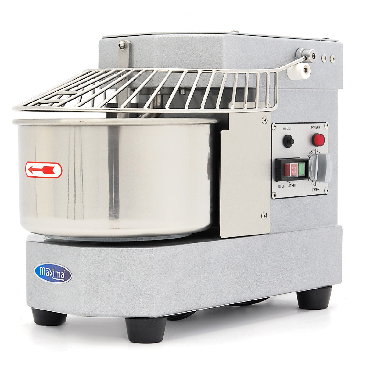 Impastatrice - 8L - 4,5kg di Pasta - Argento – MAXIMA 09361002