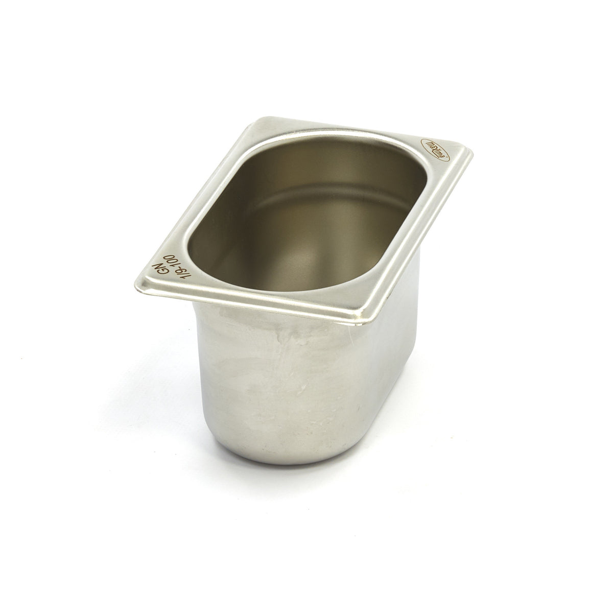 Contenitore Gastronorm - 1/9 GN - Profondità 10cm - Acciaio Inox – MAXIMA 09367548