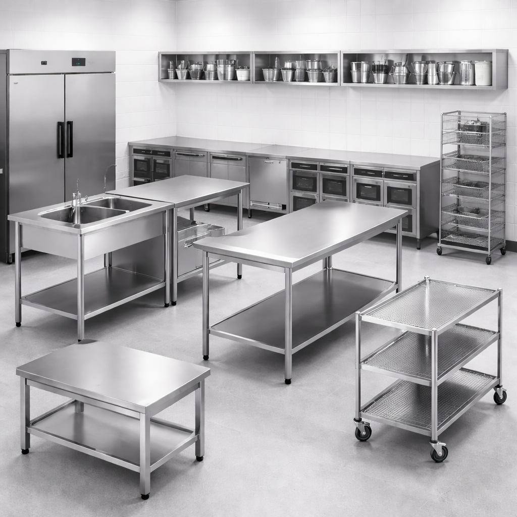 arredo inox nuovo spedizone in tutta Italia