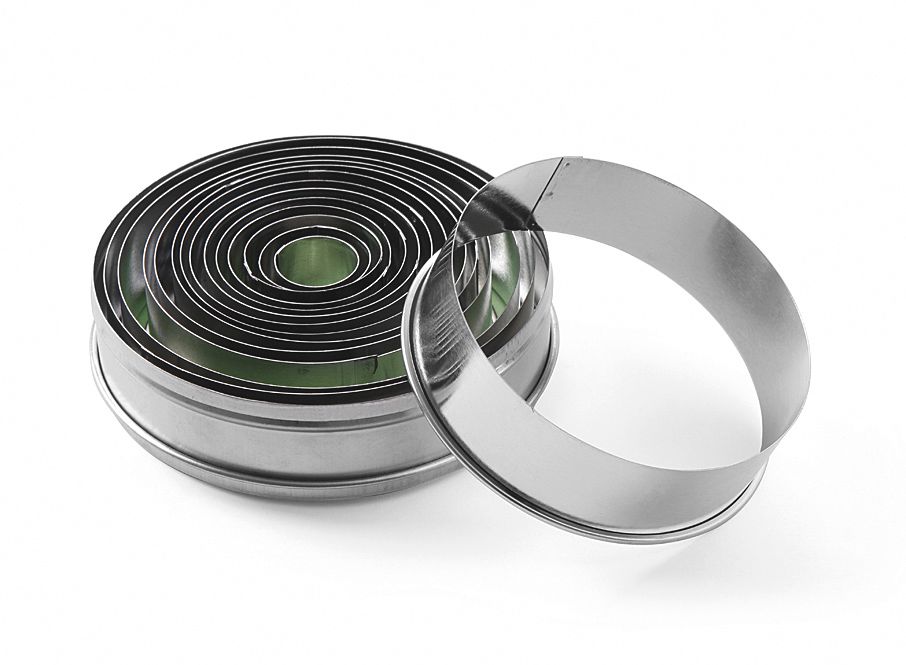 Set coppapasta tondi HENDI - lunghezza 123 × larghezza 123 × altezza 34 mm | HE674413