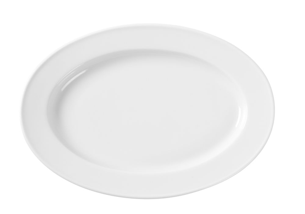 Piatto ovale HENDI - lunghezza 233 × larghezza 336 × altezza 31 mm | HE799444