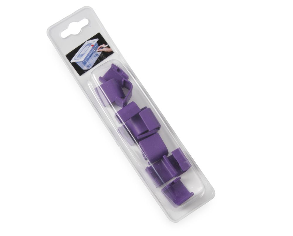 Clips coperchi per contenitori Gastronorm HACCP HENDI - lunghezza 20 × larghezza 20 × altezza 10 mm | HE880661