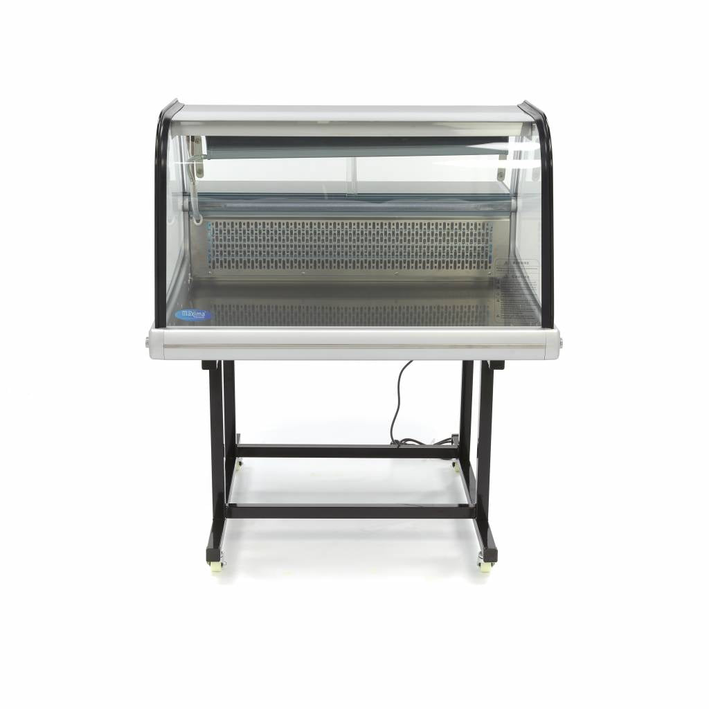 Vetrina Refrigerata - 175L - 92cm - con Supporto – MAXIMA 09400820 – dettaglio 2
