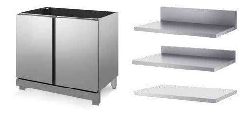 INOX BIM P7BA200 – illustrazione rappresentativa della serie BASI NEUTRE ANTE A BATTENTE