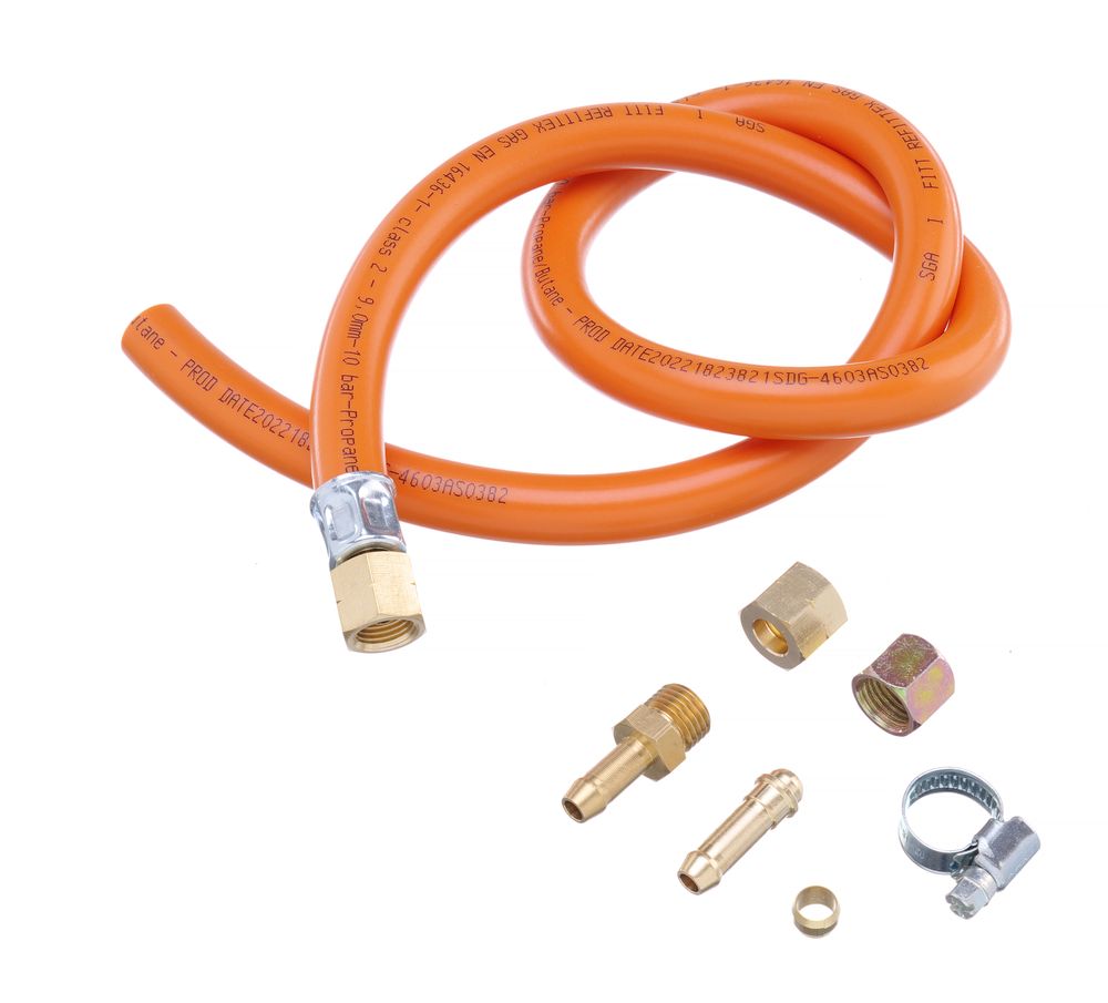 Gruppo tubo flessibile per gas Cottura al forno, Grill e Roast-master HENDI - lunghezza 812 × larghezza 28 × altezza 28 mm |