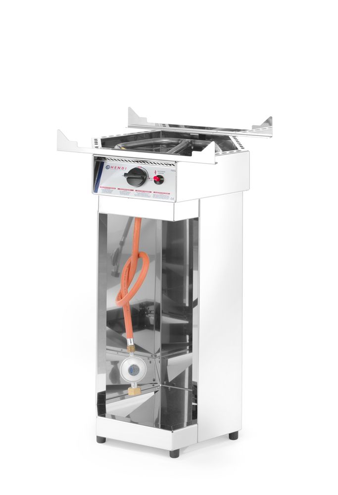 Gasgrill Fiesta 600 HENDI - lunghezza 600 × larghezza 767 × altezza 878 mm | HE146002