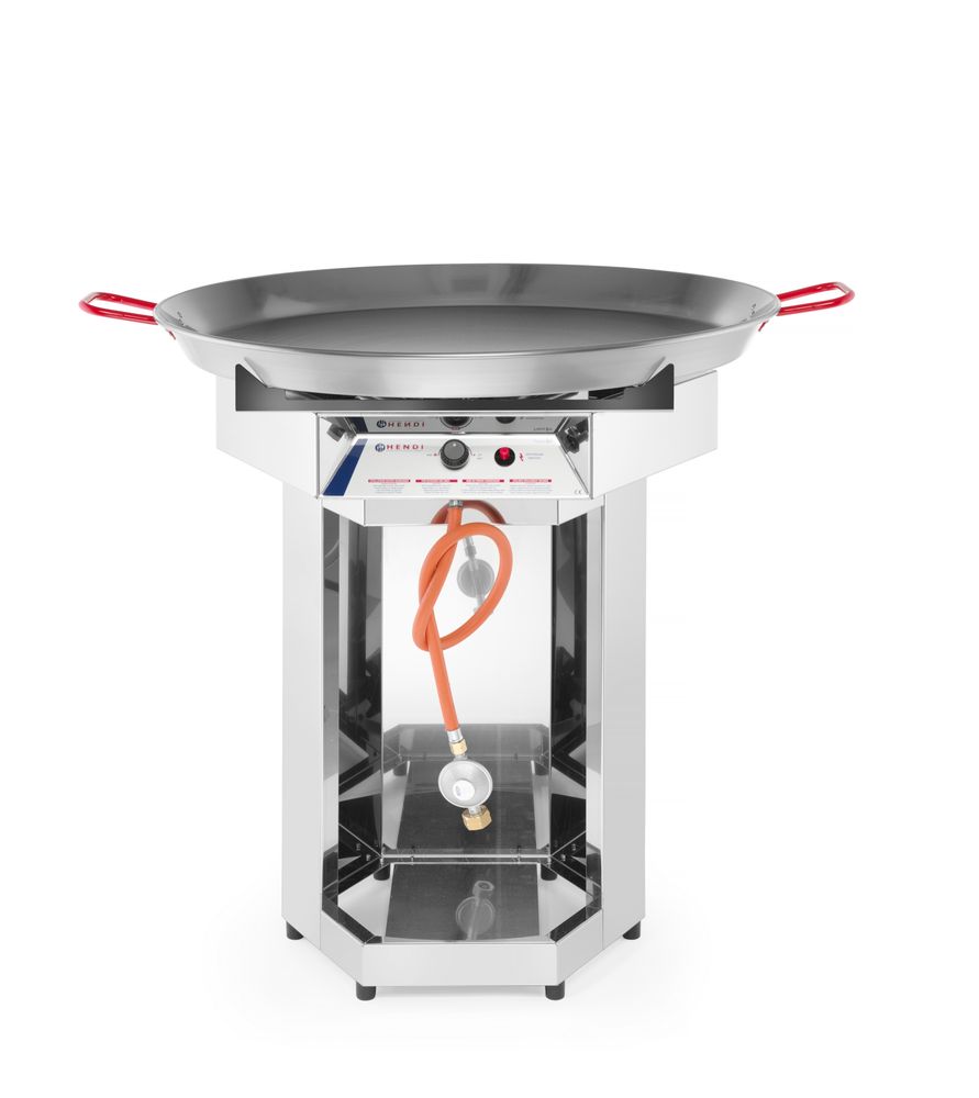 Gasgrill Fiesta 800 HENDI - lunghezza 815 × larghezza 815 × altezza 890 mm | HE146804