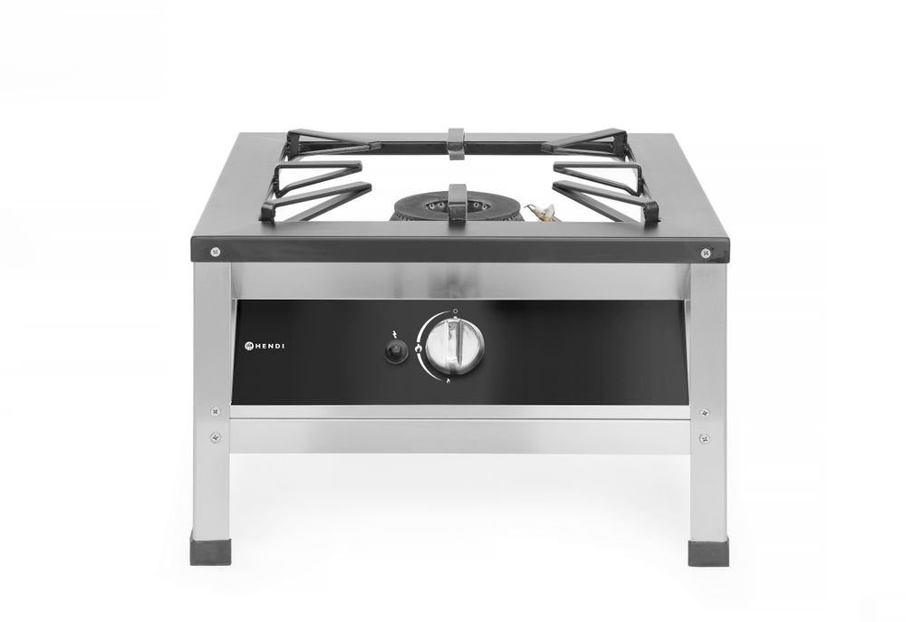 Fornello a gas per pentola XL HENDI - lunghezza 663 × larghezza 584 × altezza 400 mm | HE147276