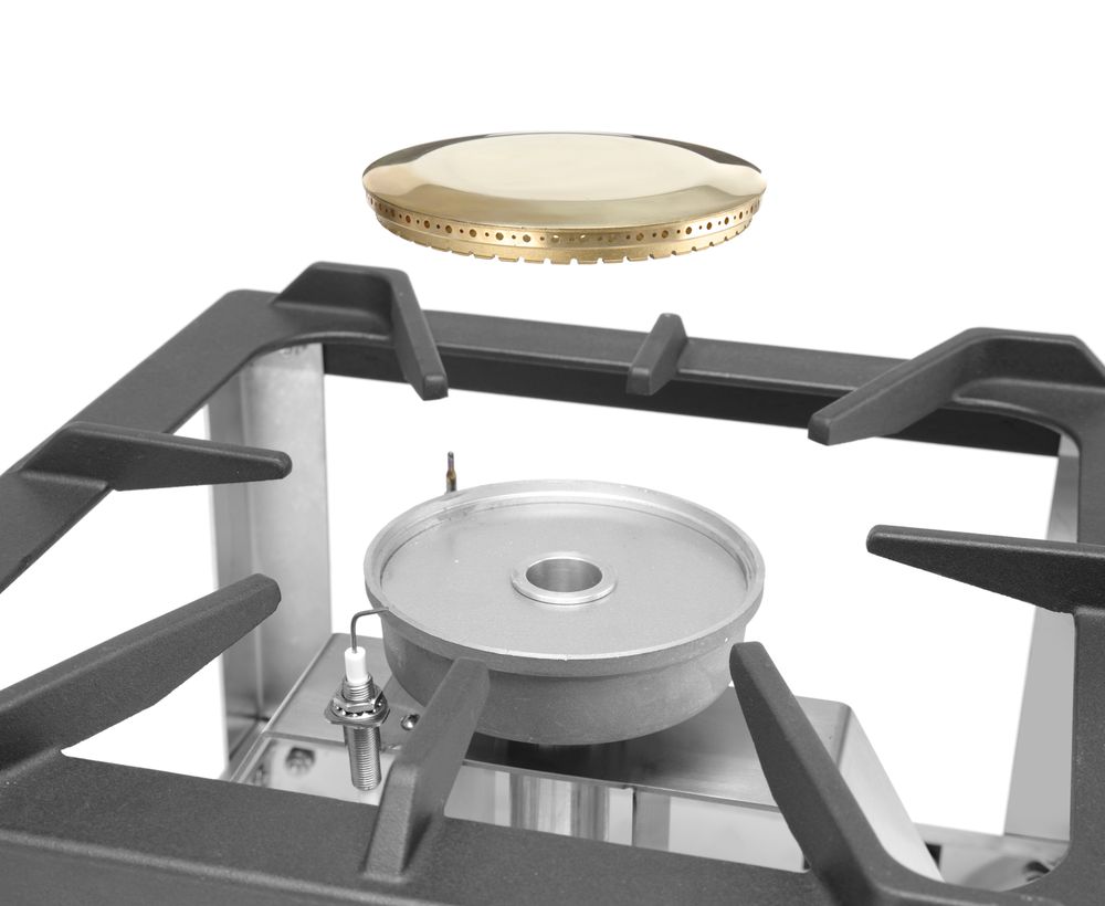 Fornello per pentole pot HENDI - lunghezza 448 × larghezza 400 × altezza 385 mm | HE147801