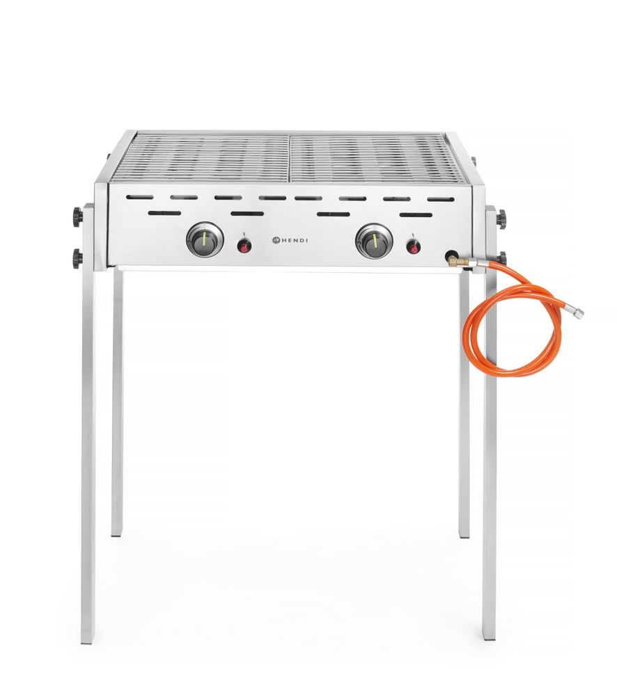 Roast-Master Pro Griglia a gas HENDI - lunghezza 600 × larghezza 790 × altezza 902 mm | HE148808