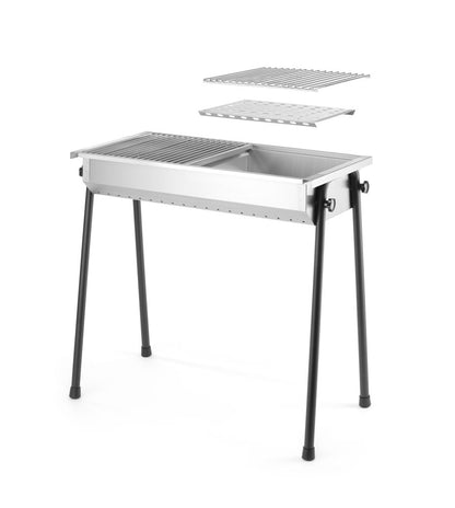 Barbecue a carbonella Patio HENDI - lunghezza 400 × larghezza 820 × altezza 772 mm | HE150603